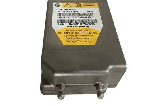 BMW 7 F01 F02 F03 F04 Airbag control unit/module 9199756 65779199756