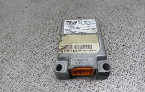 Peugeot 406 Airbag control unit/module 9637491980 550581400
