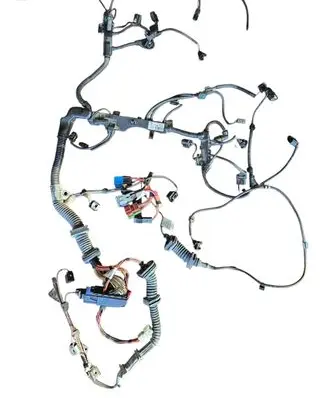 BMW 5 E60 E61 Engine installation wiring loom 781159003 758048602 781158903