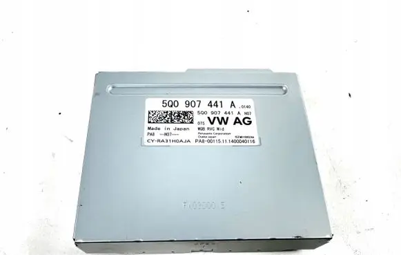 Audi A3 S3 8V Camera control unit module 5Q0907441A