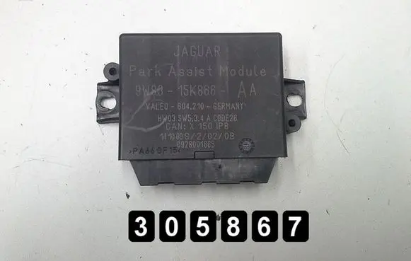 Jaguar XF Engine control unit/module 9W83-15K866-AA