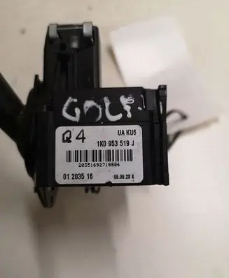 Volkswagen Golf VI Wiper control stalk 1K0953519J