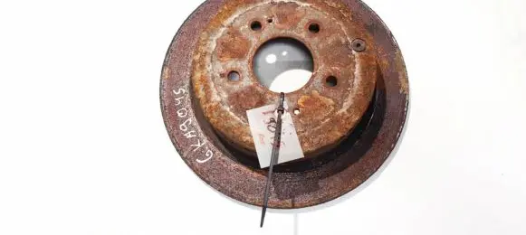 Mitsubishi Grandis Rear brake disc neventiliuojamas