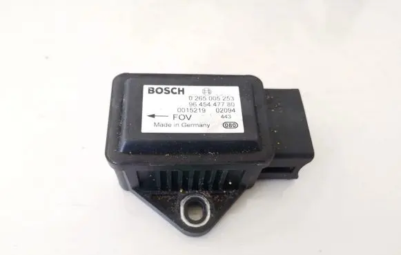 Peugeot 307 ESP acceleration yaw rate sensor 0265005253 9645447780
