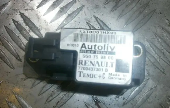 Renault Scenic I Airbag deployment crash/impact sensor 550633100