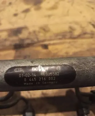 BMW 5 E39 Fuel main line pipe 005582 0445216002