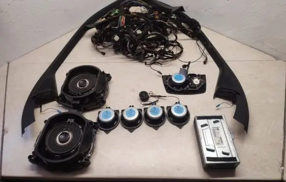 BMW X5 E70 Audio system kit 65129133913 65129197002 65129240136