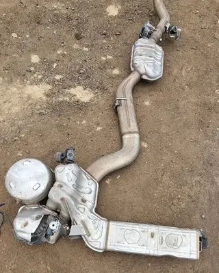 Audi A6 S6 C8 4K Muffler/silencer 4K0253611T