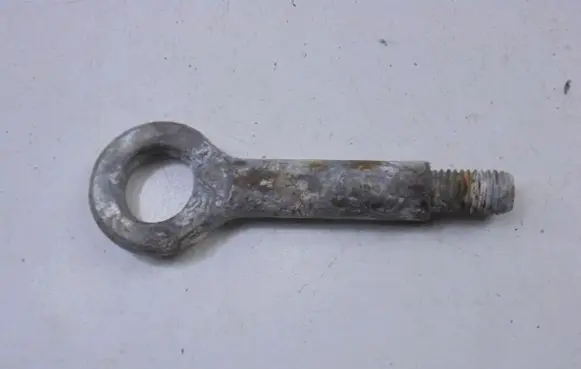 Towing hook eye