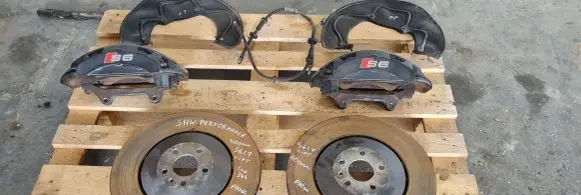Audi A6 C7 Brake discs and calipers set 4G0615105CJ 4G0615106CJ SHW