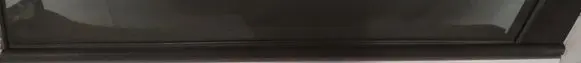 Toyota Avensis Verso Front door glass trim molding 