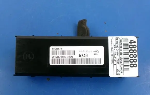 Chevrolet Cruze Engine control unit/module ECU 13505749