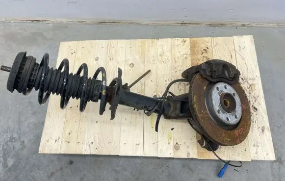 Peugeot 208 Front shock absorber with coil spring