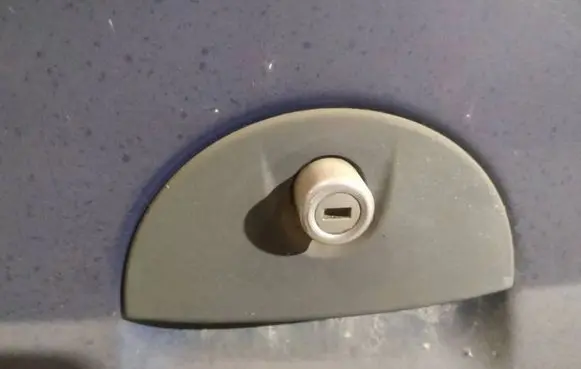 Opel Meriva A Tailgate exterior lock 