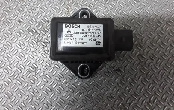 Volkswagen PASSAT B5.5 ESP acceleration yaw rate sensor 8E097637A 0265005245