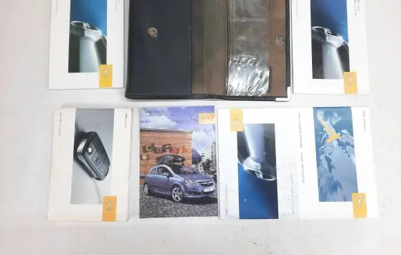 Opel Corsa D Owners service history hand book 