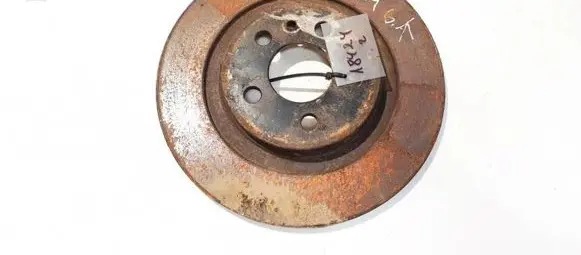Peugeot 807 Rear brake disc neventiliuojamas