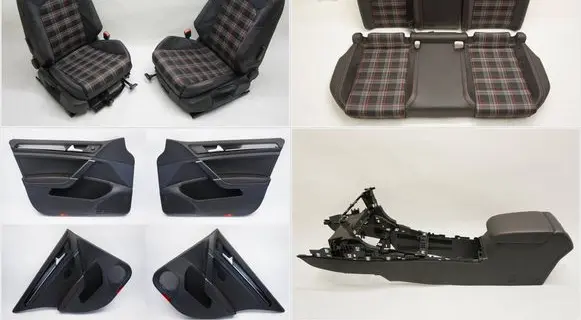 Volkswagen Golf VII Seat and door cards trim set 5G6867211JC