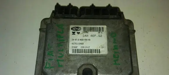 Fiat Multipla Engine control unit/module 55184487 6160061407 E101PRAC