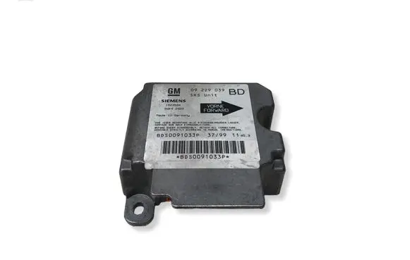 Opel Vectra B Airbag control unit/module 09229039 5WK42922 1923594