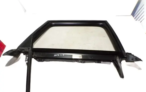 Audi A6 S6 C6 4F Rear door window/glass frame 4F0867370C