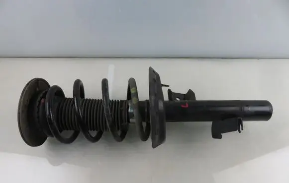 Front shock absorber with coil spring