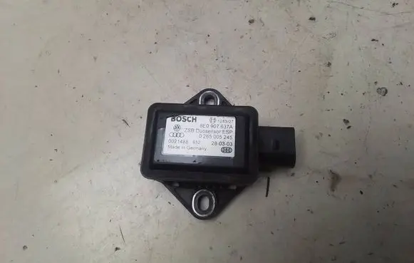 Audi A4 S4 B8 8K ESP acceleration yaw rate sensor 8E0907637A 0265005245 0021488