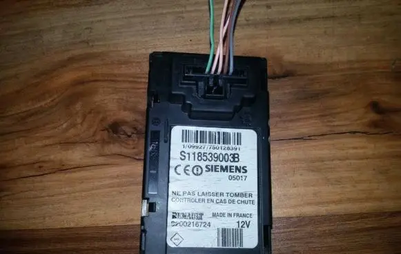 Renault Scenic II - Grand scenic II Other control units/modules s118539003b 8200216724