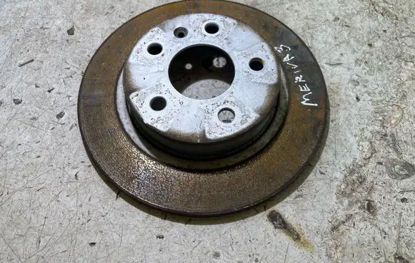 Opel Meriva B Rear brake disc