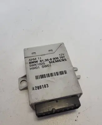 BMW 5 E60 E61 Tow bar trailer control unit/module 61356908767