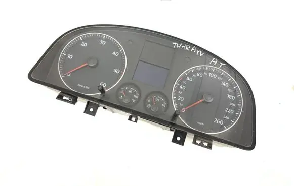 Volkswagen Touran I Speedometer (instrument cluster) 1T0920860G V3354110