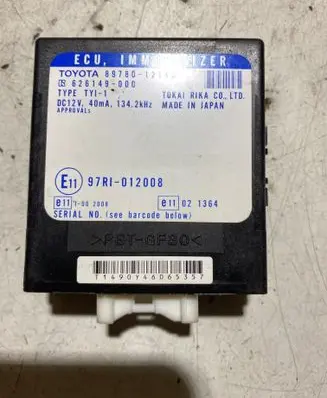 Toyota Corolla E120 E130 Immobilizer control unit/module 8978012140 97RI012008 626149000