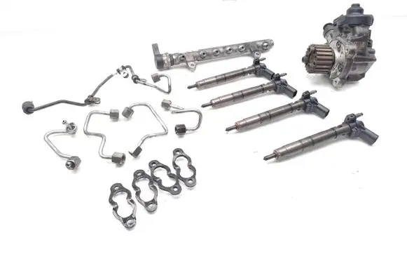 Audi A6 S6 C6 4F Fuel injection system set 03L130755 03L130089A 03L130277