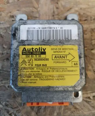 Peugeot Partner Airbag control unit/module 550897200 9638604280