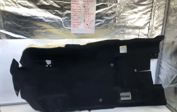 Mercedes-Benz GLE W167 Front floor carpet liner A1676808710