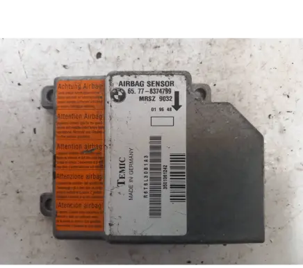 BMW 5 E39 Airbag control unit/module 65778374799