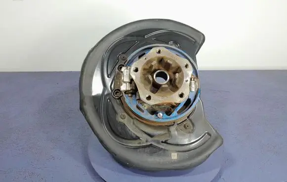 Porsche Cayenne (9PA) Front wheel hub spindle knuckle 9Y0505434B