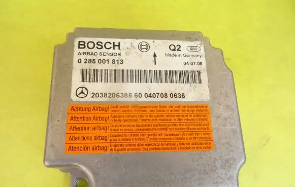 Mercedes-Benz C W203 Airbag control unit/module 0285001813