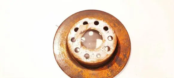 Seat Leon (1P) Rear brake disc ventiliuojamas