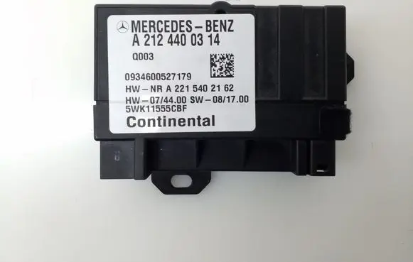 Mercedes-Benz C W204 Other relay A2124400314