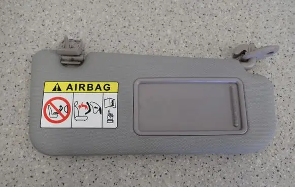 KIA Rio Sun visor