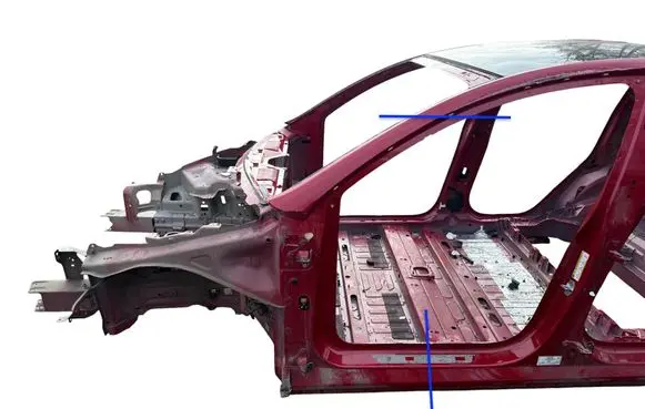 Tesla Model Y Front quarter panel 
