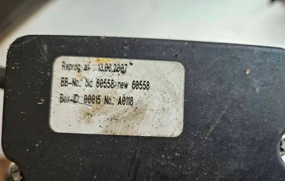 Renault Clio III ABS control unit/module 0265950377 78112A0118 13032907