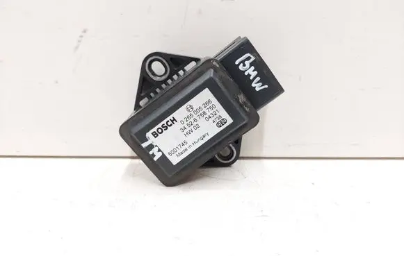 BMW 5 E60 E61 ESP acceleration yaw rate sensor 34526758750 0265005266 1275100422