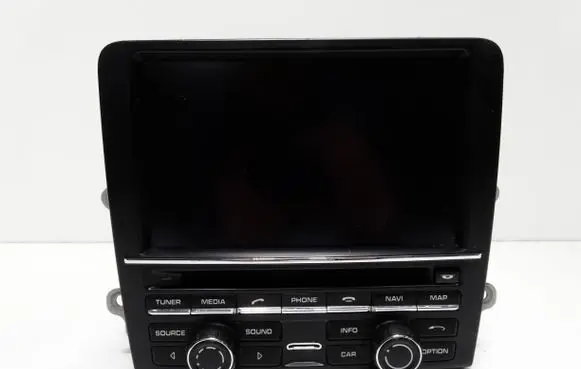Porsche Cayman 981 Radio/CD/DVD/GPS head unit 7PP919193CL 7PP035593F