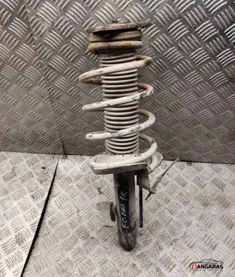 Front shock absorber with coil spring