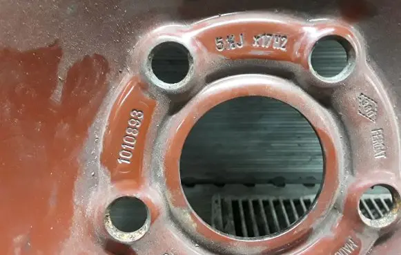 Renault Vel Satis R17 spare wheel 1010893
