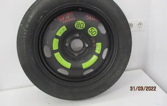 Citroen C4 Cactus R16 spare wheel 