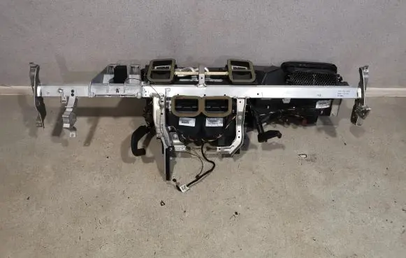 Interior heater climate box assembly
