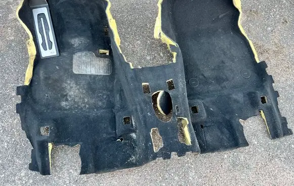 BMW X3 G01 Front floor carpet liner 7446644